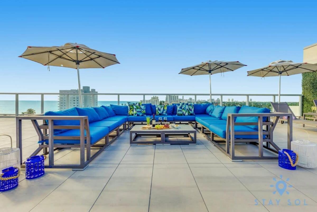 Tropical Oasis - Rooftop Pool- Near Beach - Gym Голливуд Экстерьер фото