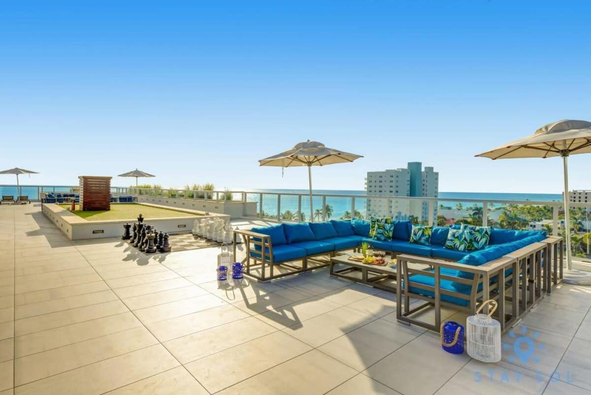 Tropical Oasis - Rooftop Pool- Near Beach - Gym Голливуд Экстерьер фото