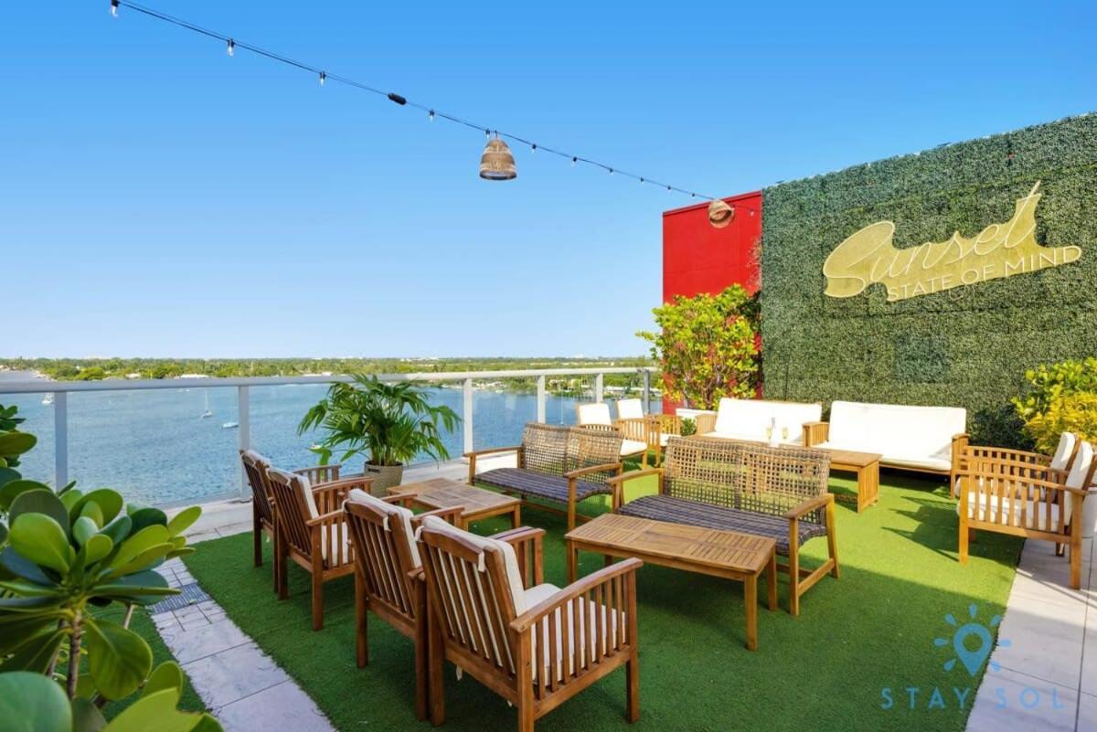 Tropical Oasis - Rooftop Pool- Near Beach - Gym Голливуд Экстерьер фото