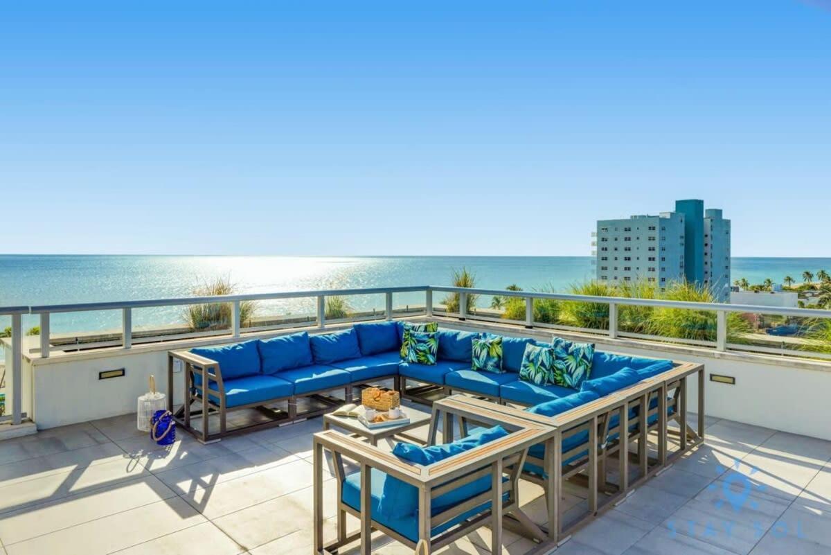 Tropical Oasis - Rooftop Pool- Near Beach - Gym Голливуд Экстерьер фото