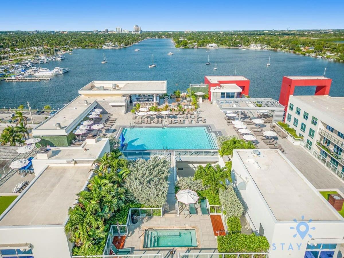 Tropical Oasis - Rooftop Pool- Near Beach - Gym Голливуд Экстерьер фото