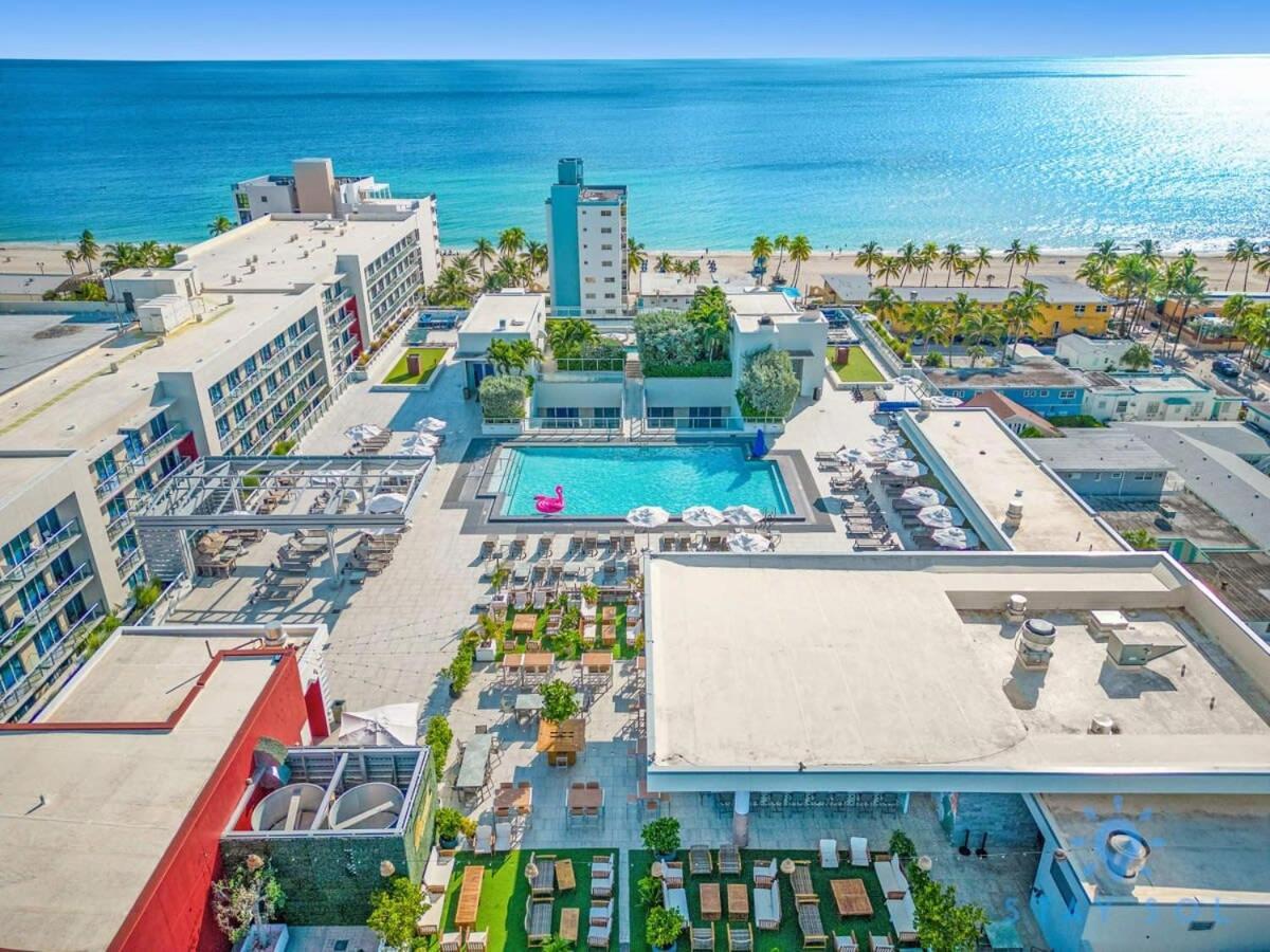 Tropical Oasis - Rooftop Pool- Near Beach - Gym Голливуд Экстерьер фото